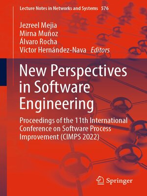 cover image of New Perspectives in Software Engineering